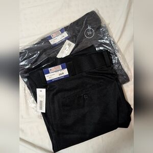 Lot Of 2 NWT Men's National Patrol Security Uniform Pants 3000, Navy, Size 36